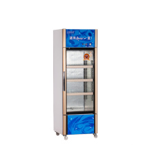 210L Vertical up Unit Opening Single Door Showcase